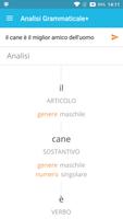 Analisi Grammaticale Plus الملصق