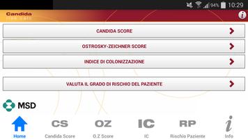 Candida Risk Calc capture d'écran 1