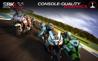 SBK14 Official Mobile Game Affiche