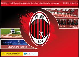 Calcio Milan capture d'écran 3