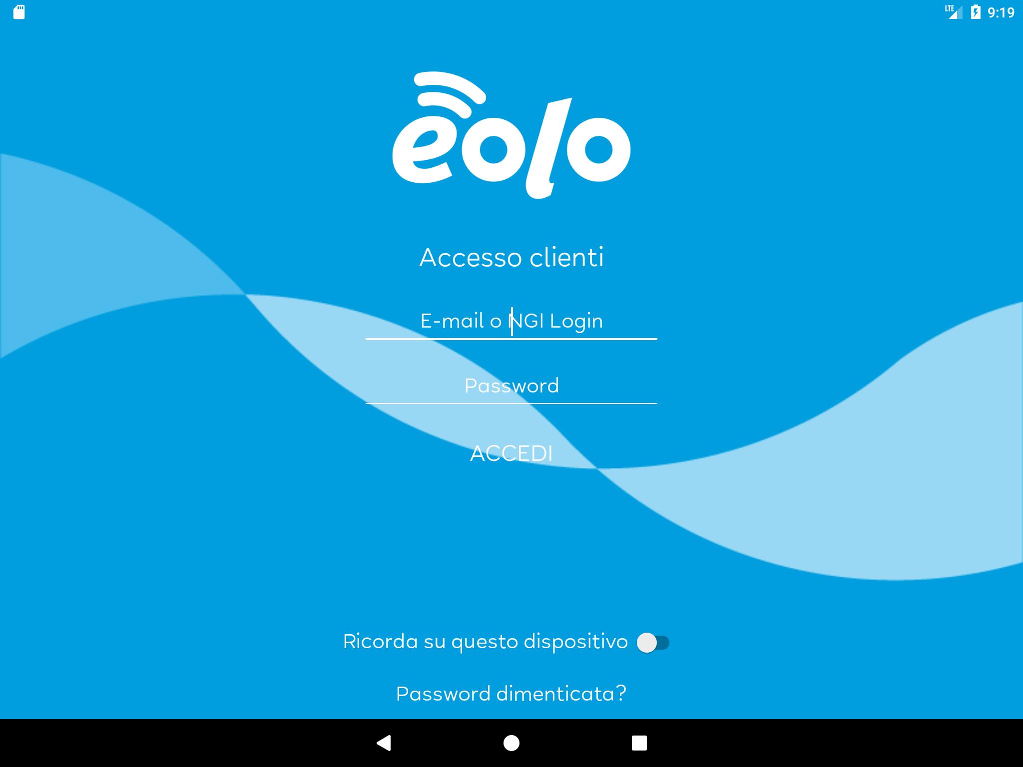 SCARICA FATTURE EOLO
