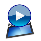 Video Player fundo ícone