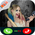 a call from harley quinn أيقونة