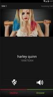 a call from harley quinn Affiche