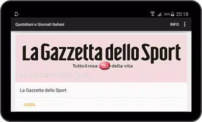 Quotidiani e Giornali Italiani APK Herunterladen