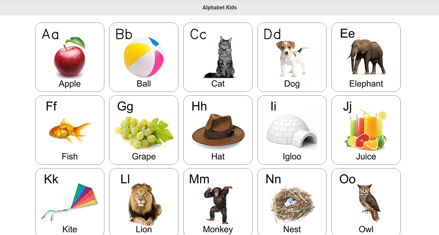 Free Alphabet Kids Learn For Android Apk Download