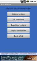Interventions poster