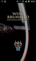 Wine Brunello plakat