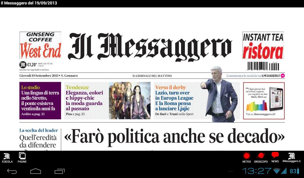 Il messaggero on line Il messaggero on line