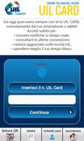 UIL CARD Campania Cartaz