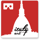 Italy art VR Piemonte ไอคอน