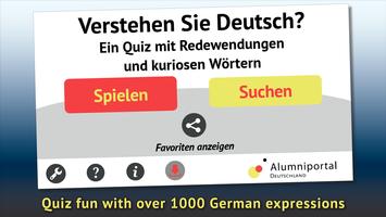 Verstehen Sie Deutsch? plakat