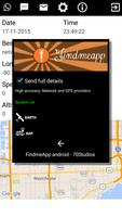 FindmeApp - locate me screenshot 1