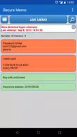 Secure Memo ảnh chụp màn hình 2