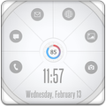 Circle Launcher HD UCCW SKIN