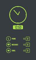 Minimal Red Theme UCCW SKIN ảnh chụp màn hình 3