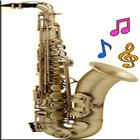 Saxophone réel icône