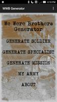 We Were Brothers Generator poster