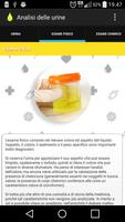 Analisi delle urine capture d'écran 3