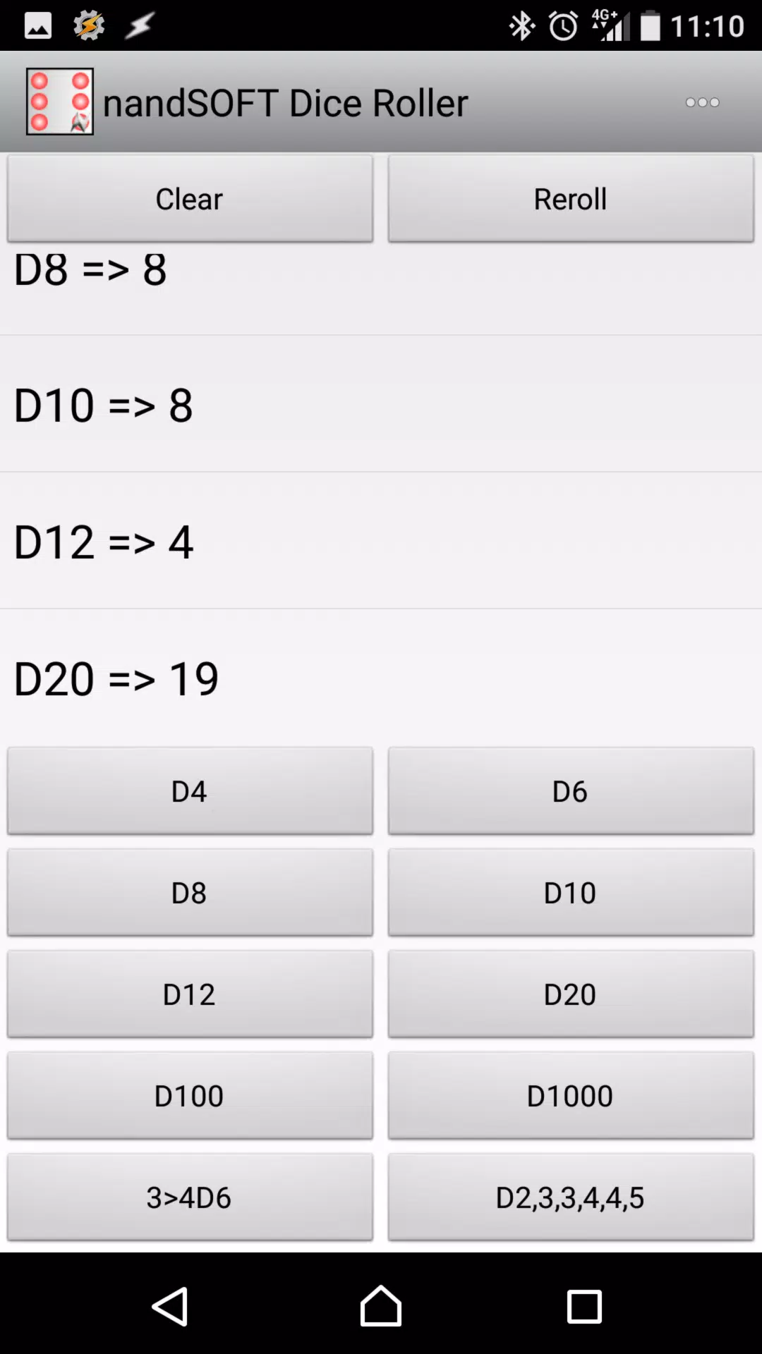 DiceRoller by nandSOFT