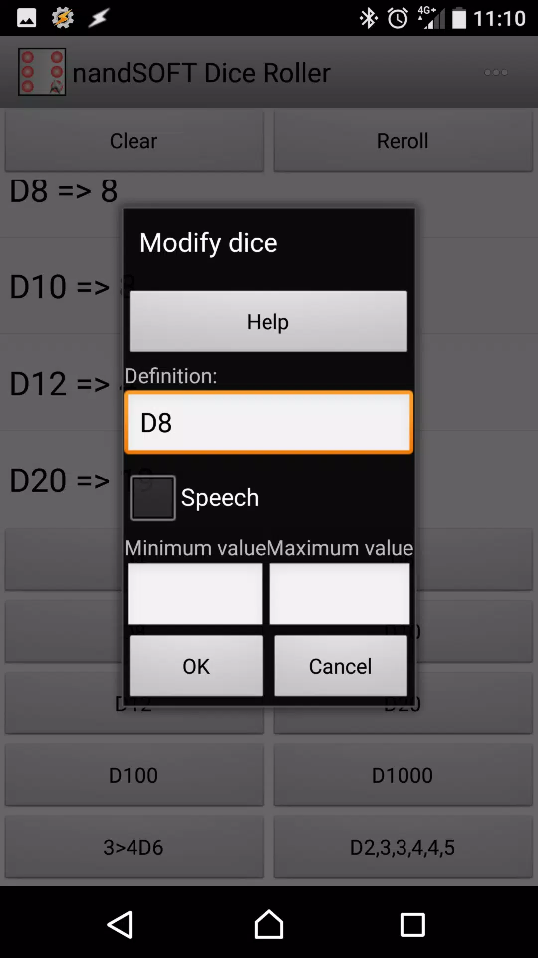 DiceRoller by nandSOFT