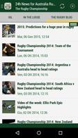 Australia Rugby 24h captura de pantalla 2