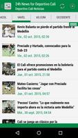 Deportivo Cali Noticias 24h capture d'écran 2