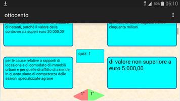 Quiz di procedura civile Poster
