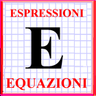 Espressioni ed equazioni con x icône