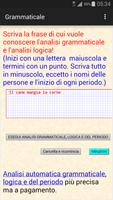 Analisi grammaticale italiana captura de pantalla 1