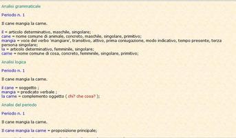 Analisi grammaticale italiana screenshot 3