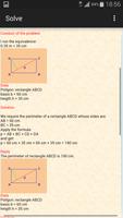 Geometry problems solver screenshot 1