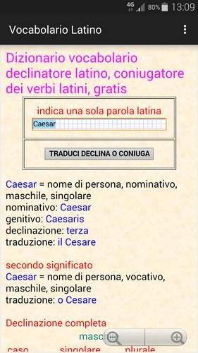 Descarga de APK de Vocabolario latino-italiano para Android