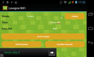 Lavagna WiFi poster