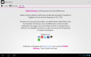 Radio Sintony capture d'écran 3