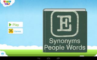 English for Kids: Synonyms الملصق