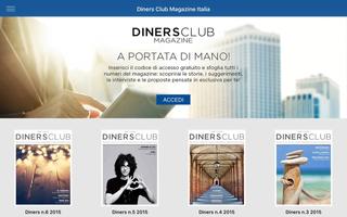 Diners Club Magazine Italia poster