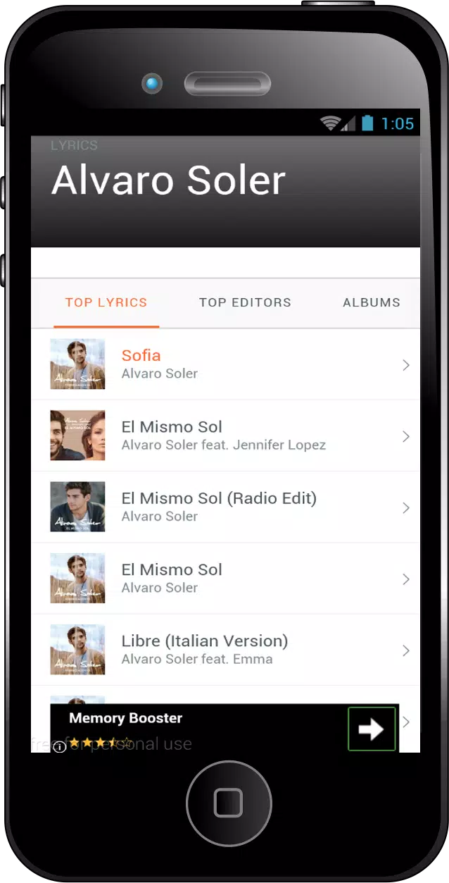 Alvaro Soler Sofia APK for Android Download