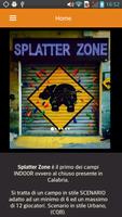 Splatter Zone Paintball 海報