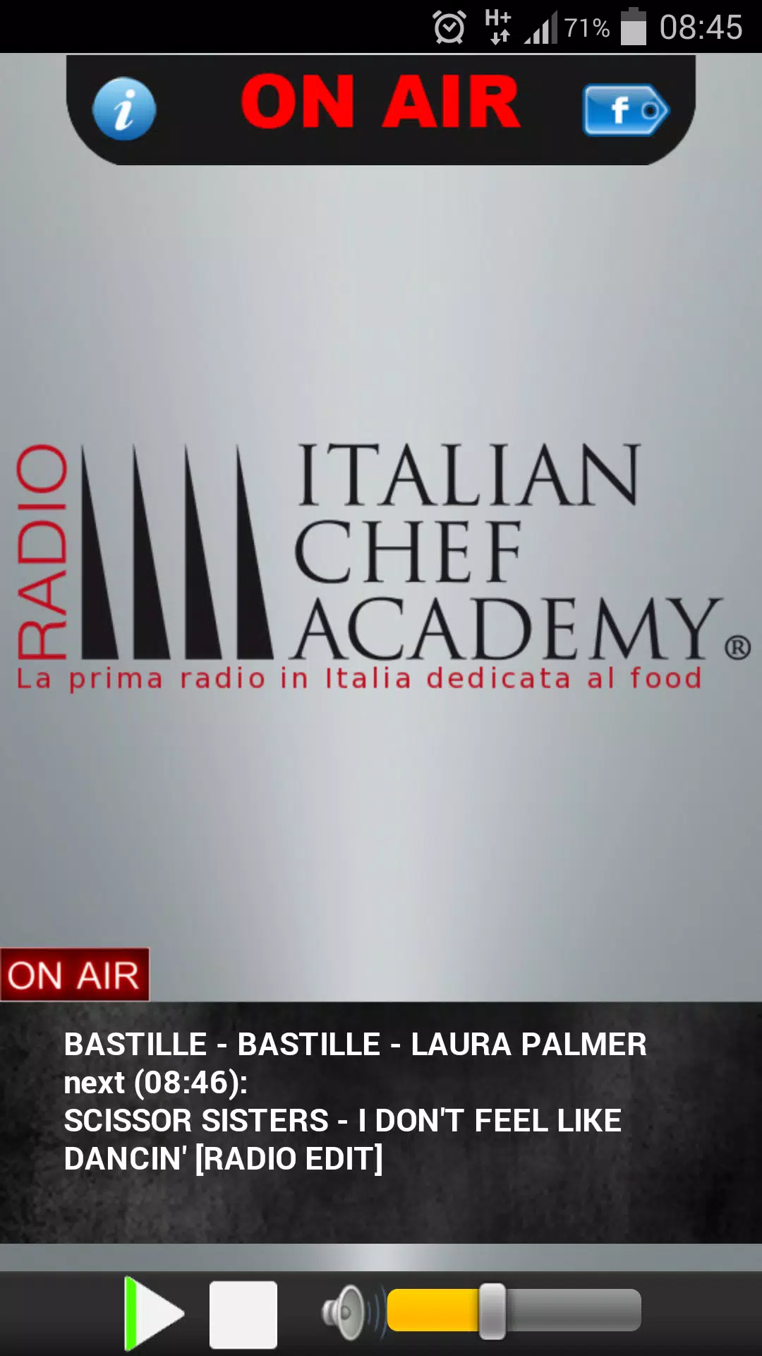 Descarga de APK de Radio Italian Chef Academy para Android