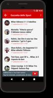 برنامه‌نما Milanews Notizie Milan عکس از صفحه