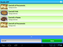 2 Schermata Ricette APP