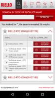 Riello Product Documentation screenshot 2