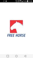 Free Horse Affiche