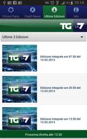 TG La7 Mobile تصوير الشاشة 1