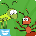 Ant and Grasshopper Storybook أيقونة