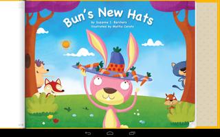 Kids Storybook - Bun's New Hat ポスター