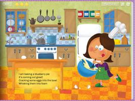 Pie Baking- Storybook for Kids Ekran Görüntüsü 1