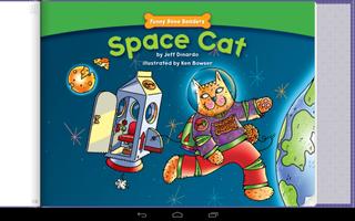 Space Cat - Kids Storybook Affiche