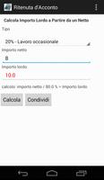 Ritenuta D'Acconto screenshot 3